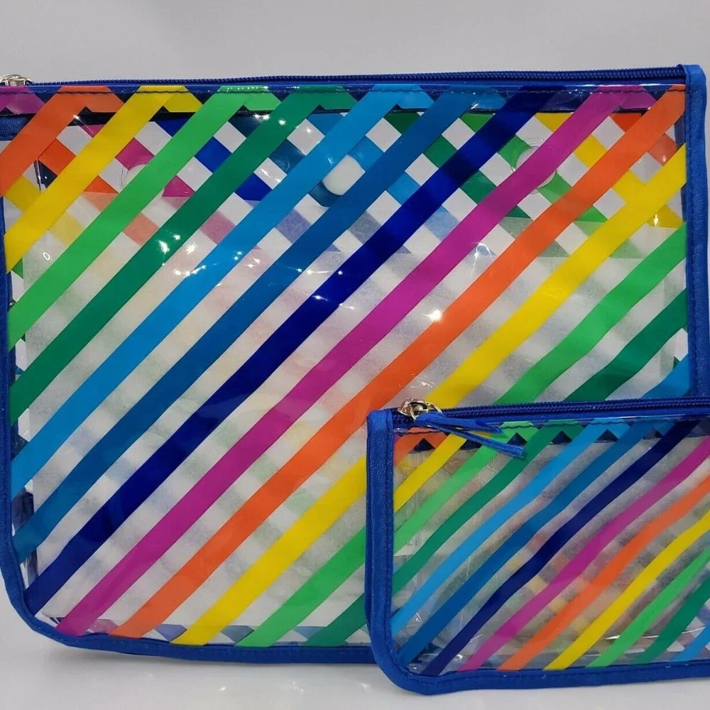 BOGG BAG DECORATIVE INSERT BAGS (SET OF 2) RAINBOW STRIPE